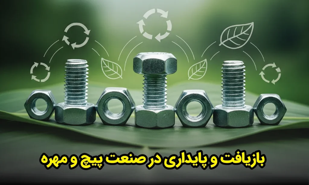 بازیافت و پایداری در صنعت پیچ و مهره