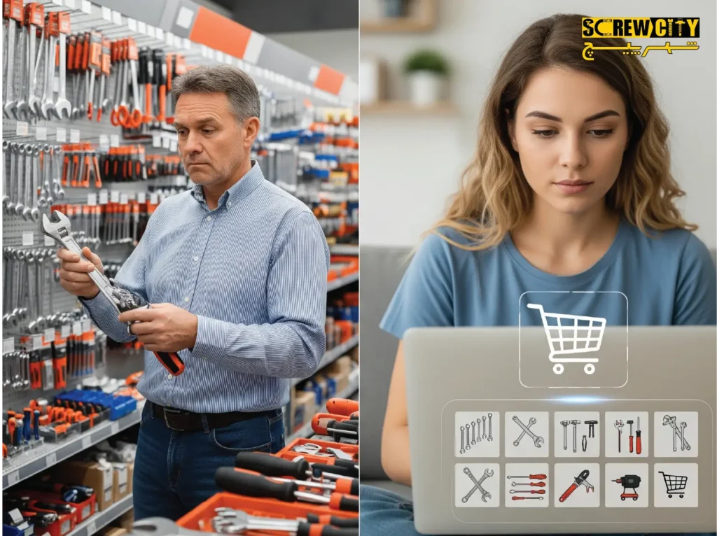 خرید آنلاین و حضوری ابزار