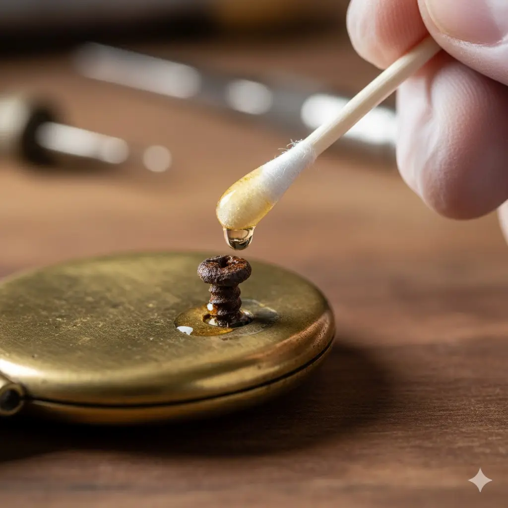 پیچ ریز زنگ زده