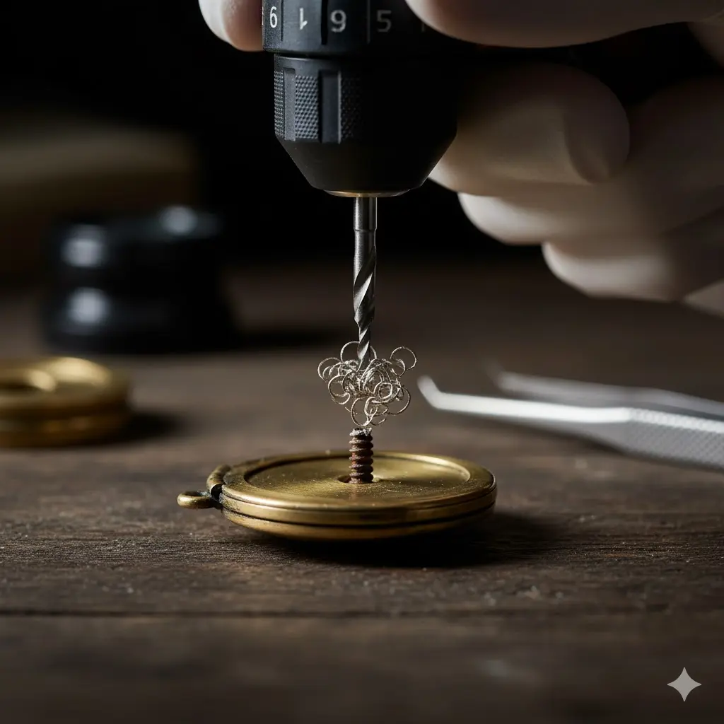 مته چپ‌گرد (Extractor) در سایز بسیار کوچک