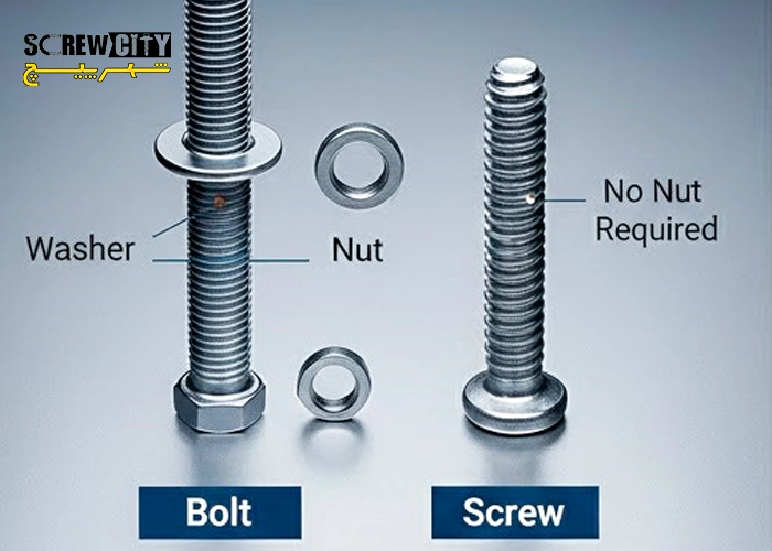 اصطلاحات پیچ و مهره به انگلیسی