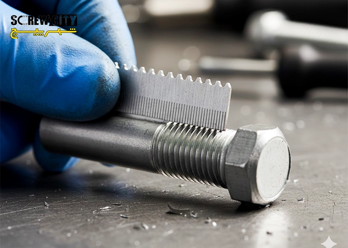 نحوه اندازه‌ گیری گام پیچ خودرویی