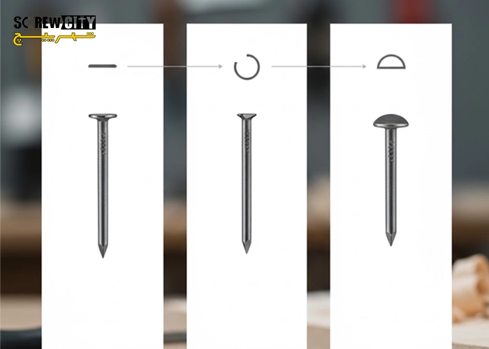 انواع سر میخ ها