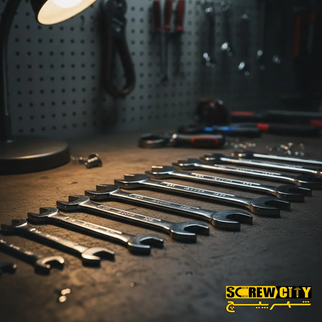 آچار یکسر تخت یکسر رینگ