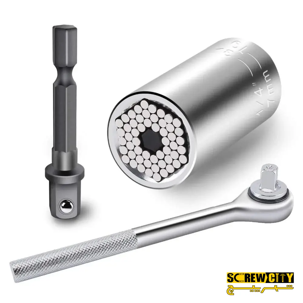 آچار یونیورسال مدل Gator Grip