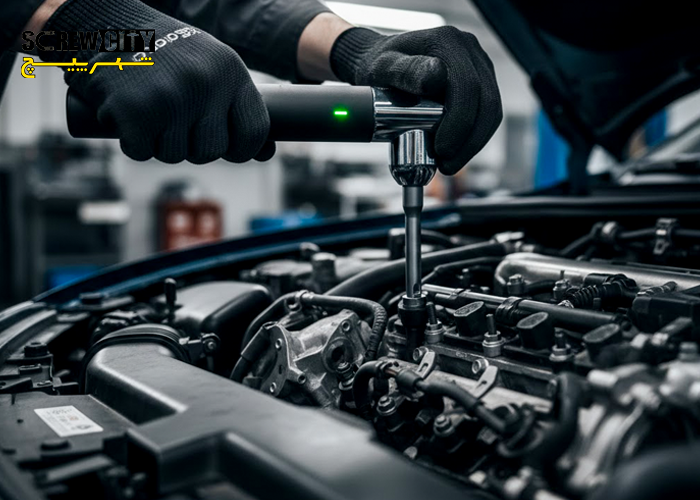 استفاده از ترکمتر بلوتوثی در تعمیرات موتور خودرو