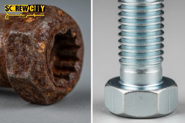 زنگ زدگی پیچ و مهره خودرو