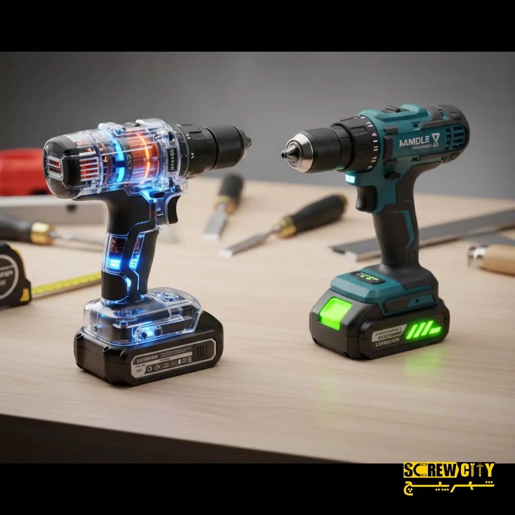 دریل زغالی بهتره یا بدون زغال؟