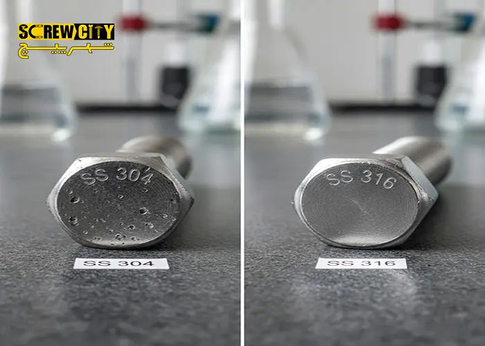 مقایسه استیل ۳۰۴ و ۳۱۶