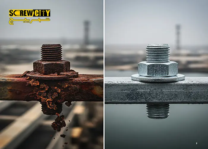 مقاومت خوردگی پیچ و مهره در رطوبت بالا